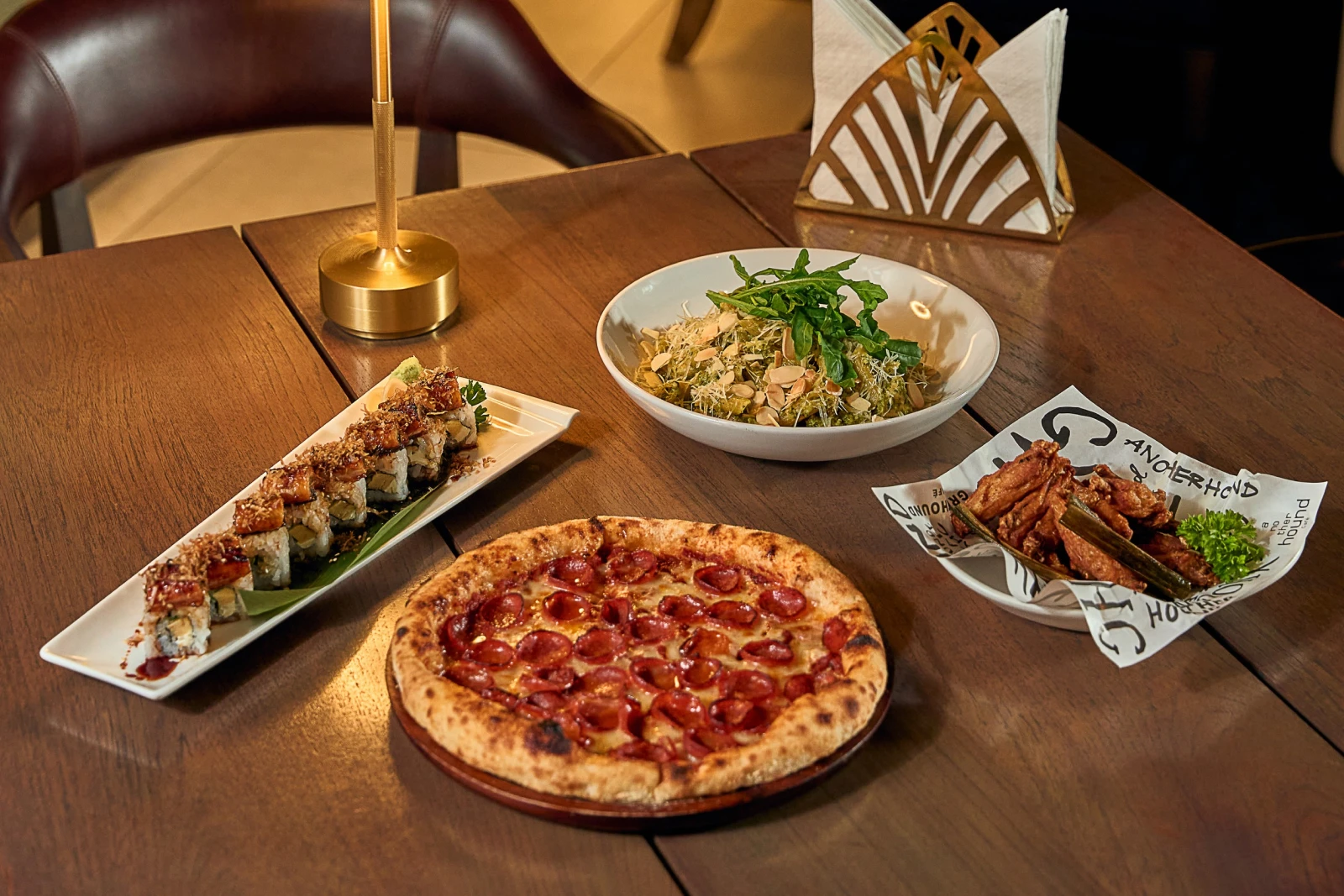 Another Hound Cafe Food Spread